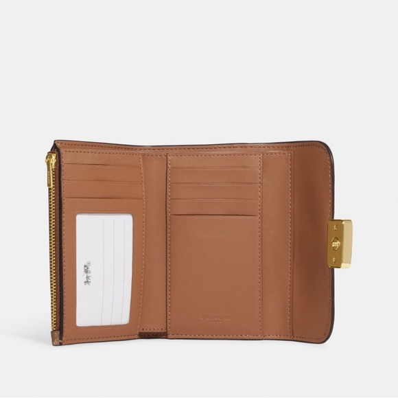 Coach Bags Medium Grace Wallet In Signature Canvas Poshmark